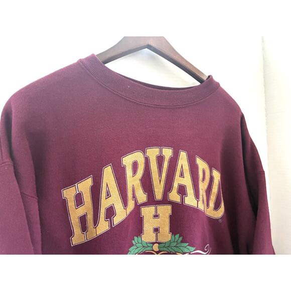 Harvard University Sweatshirt Vintage 90s 20/20 Sport Men’s XL - Picture 4 of 11